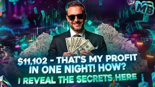 Binary Options Trading Strategy! $11,102 - That's My Profit In ONE Night! Pocket Option Bot