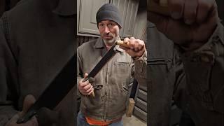 Best drawknife for the money!  #woodworking #woodcarving #carving #bowmaking #archery #homestead