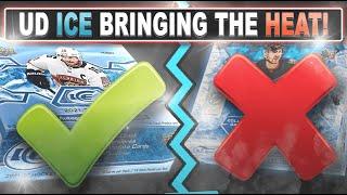 UD ICE BRINGING THE HEAT! - 21-22 Upper Deck Ice Hobby Box  - Hockey Card Break