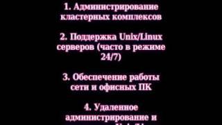 Сиситемный Администратор