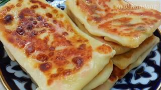 the most delicious and fastest khachapuri with cheese /uzbek guisines