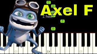 Crazy Frog - Axel F - EASY Piano Tutorial