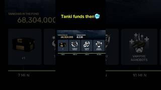 Tanki Fund - Now VS Then #tankionline #shorts