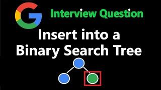 Insert into a Binary Search Tree - Leetcode 701 - Python