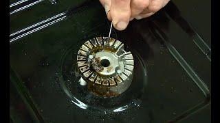 How to Clean a Gas Cooktop Burner Head