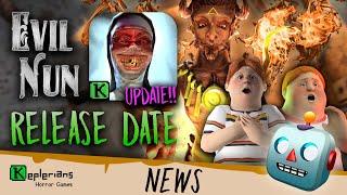 EVIL NUN UPDATE RELEASE DATE | ICE SCREAM 6 LIS or CHARLIE | HORROR BRAWL UPDATE | Keplerians NEWS