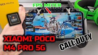 XIAOMI POCO M4 PRO 5G CALL OF DUTY MOBILE 60FPS TEST WITH FPS METER