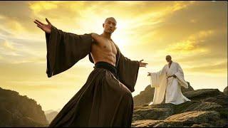 Kung Fu Movie! Century-old master imparts his life's skills, turns a useless monk into a powerhouse!