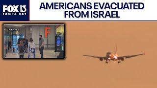 Americans evacuated from Israel arrive in Tampa