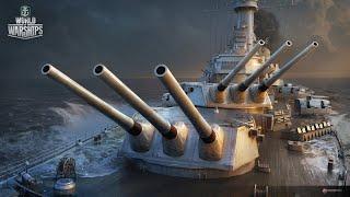 World of warships вечерочком . разбираю азы )