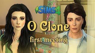 Первая встреча Жади и Лукаса| O Clone: first meeting