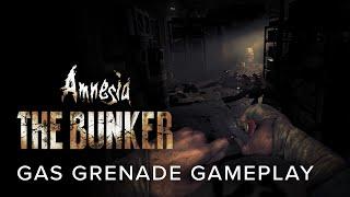 Amnesia: The Bunker - Gas grenade gameplay