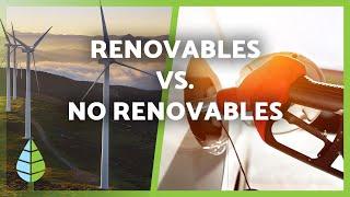 RECURSOS RENOVABLES y NO RENOVABLES ️(Diferencias y Ejemplos)