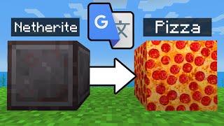 I Put Every Minecraft Texture Through Google Translate 100,000,000 Times...