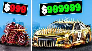 $1 to $1,000,000 Spike Vehicles in GTA 5