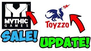 Mythic Games sale, Toyzzo scam update, backers get less!