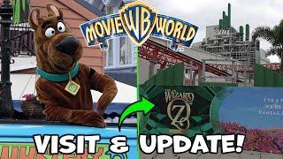 NEW! Movie World Visit & Update! | NEW Rides Update, Holiday Crowds, & MORE!