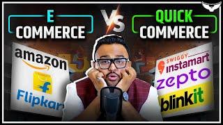 अब कौन होगा Online Market का King!| Quick Commerce vs E-Commerce | Case Study