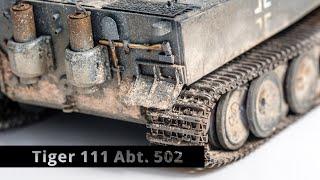 Initial Tiger 1 Ausf. H1 | Finishing No. 111 Abt. 502 | Dragon | 1/35