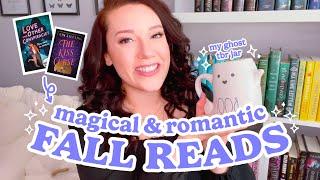 my fall tbr // romance and fantasy books I can't wait to read! 