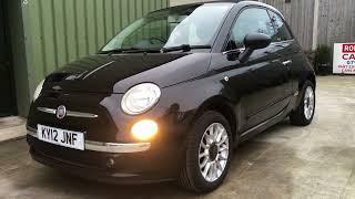 Fiat 500C 1.2 Lounge with red leather used car review