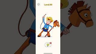 DOP 4 Draw One Part: All Levels Level 50 Gameplay Walkthrough Solutions #SSSBGames #Shorts