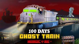 100 DAYS ON A GHOST TRAIN IN THE VOID IN MINECRAFT!