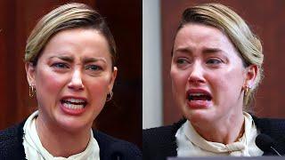 Amber Heard FAKE Overreactions In Cross Examination