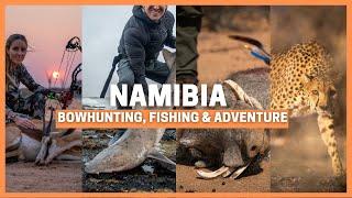 NAMIBIA ROADTRIP  BOWHUNTING, FISHING and TRAVELLING in NAMIBIA  HUNTING AFRICA with BOW ACTION