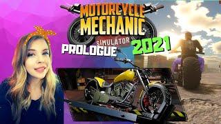 *NEW* Motorcycle Mechanic Simulator 2021 Prologue - Free to Play on Steam - First Look PC Gameplay