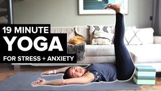 20 Minute Yoga for STRESS + ANXIETY relief