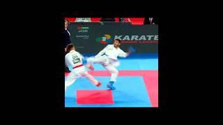 Jordania vs Greece | Karate WKF kumite -67 KG #shorts #karate #fight #wkf #championsleague #worldcup