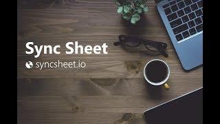 Sync Sheet - Sync MS Excel With Google Spreadsheet