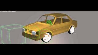 wire parameter test Skoda 120L 3dsmax