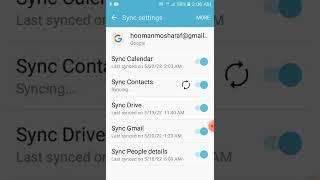 how sync google contacts in android devices