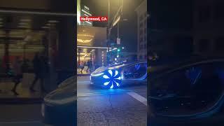 Mercedes Benz Vision #AVTR rolling in downtown LA