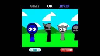 Startled Gray x Jevin I incredibox sprunki#edit #shorts #fyp #sprunki#sprunkiincredibox