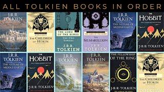 JRR Tolkien All BOOKS in Order (As Originally Published)