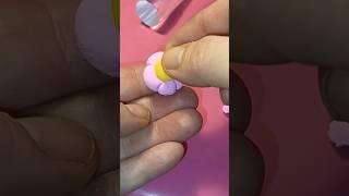 Sehr einfache Blume modellieren #diy #tutorial #cute #kawaii #easy #blume #clay #flowers #modelling