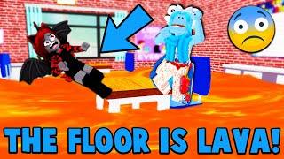 The FLOOR is LAVA with POLLY! (Roblox)