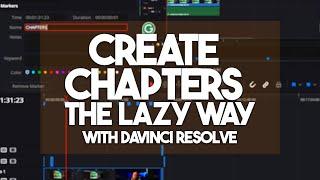 How To Add Chapters In Davinci Resolve