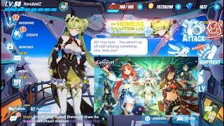 Ai-chan (Chrono Navi) voice lines bridge duty Subtitle (ID/ENG) - Honkai Impact 3rd