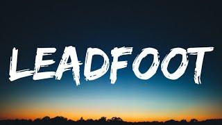 Billy Strings - Leadfoot (Lyrics)