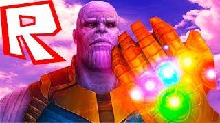 СИМУЛЯТОР ТАНОСА! Я СТАЛ ТАНОСОМ в РОБЛОКС! СЕКРЕТНЫЕ КОДЫ в Roblox THANOS Super Hero Tycoon