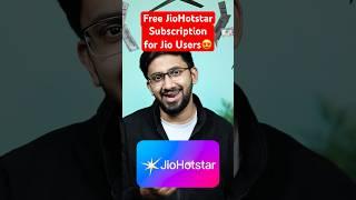 Jio sim iruka? Ungaluku Free Jio Hotstar Subscription