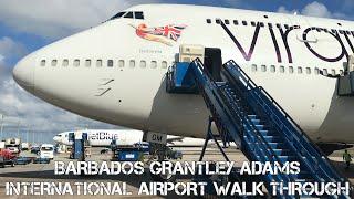 BARBADOS GRANTLEY ADAMS INTERNATIONAL AIRPORT WALK THROUGH (NO TALKING)(OCTOBER 2022)