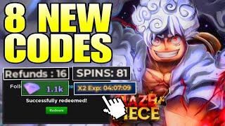 *NEW CODES* ALL WORKING CODES IN HAZE PIECE 2024 AUGUST! ROBLOX HAZE PIECE CODES