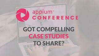 Appium Conf 2023 Call for Proposals - have you got something to share?