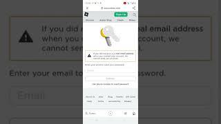 как сбросить пароль от аккаунта роблокс