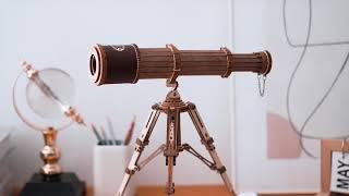 Robotime-ROKR Monocular Telescope ST004 | 3D Wooden Puzzle